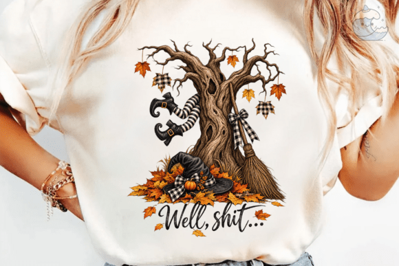 Fall Tree Well Shit PNG Sublimation