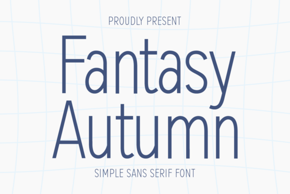 Fantasy Autumn Sans Serif Font By Eightde