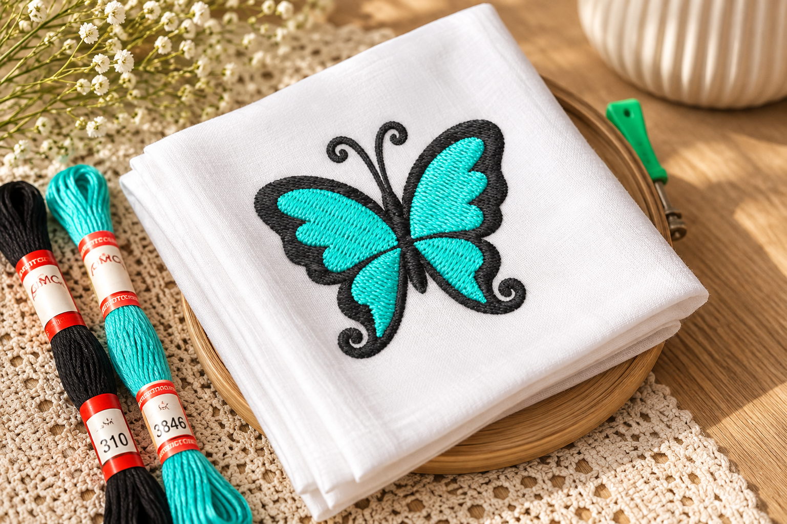 Butterfly Embroidery