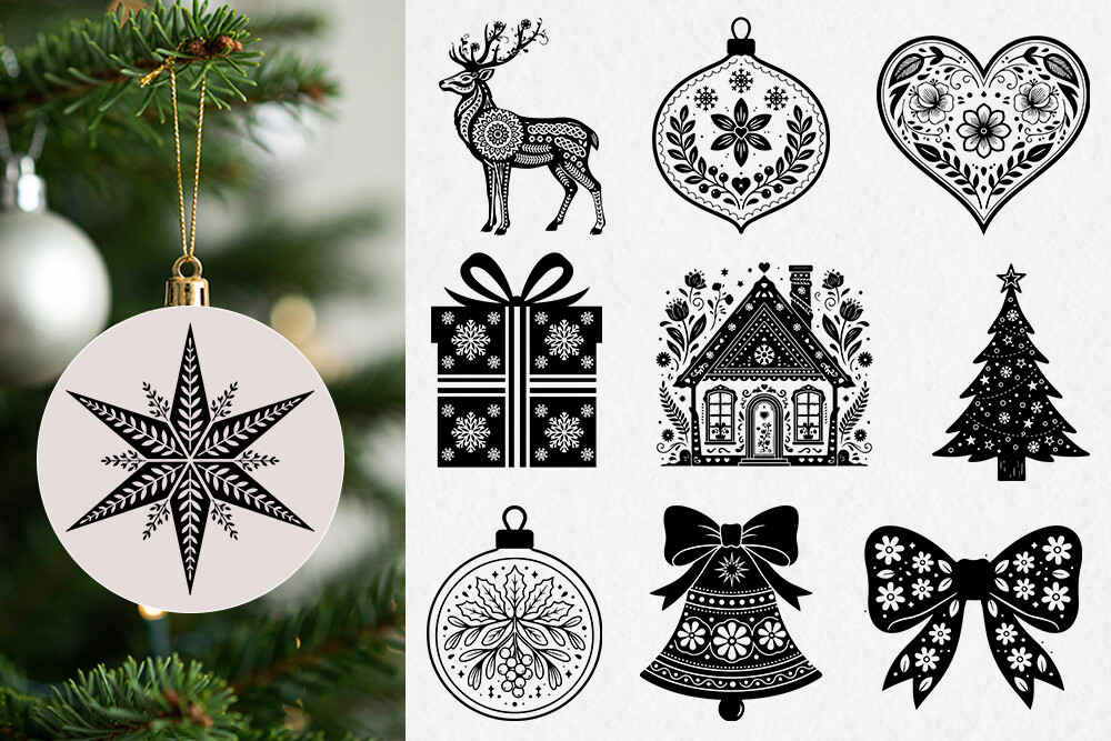 Holiday Christmas SVG Bundle