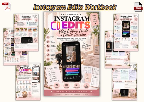 Instagram Edits Creator Workbook