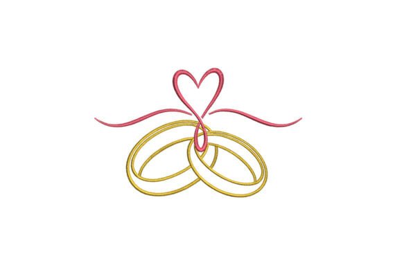 Interlocking Wedding Rings