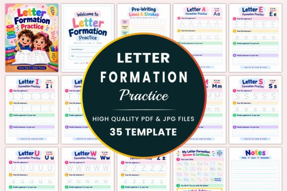 Letter Formation Practice KDP Interiors