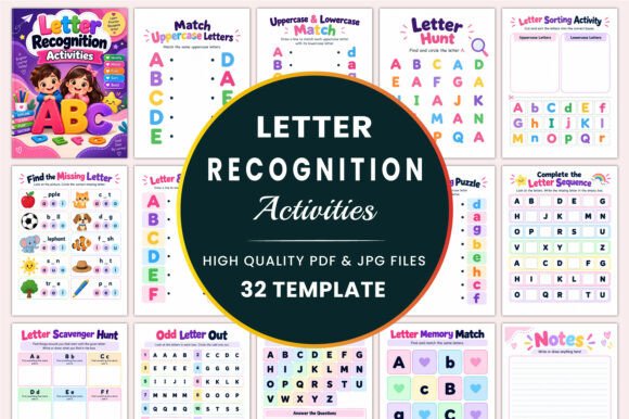 Letter Recognition Activities KDP