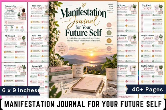 Manifestation Journal for Your Future Se
