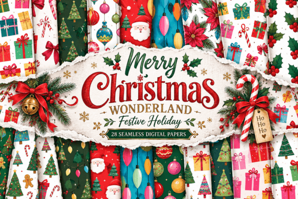 Merry Christmas Wonderland Festive Holid