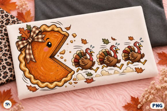 Pie Hunting Turkey Thanksgiving PNG