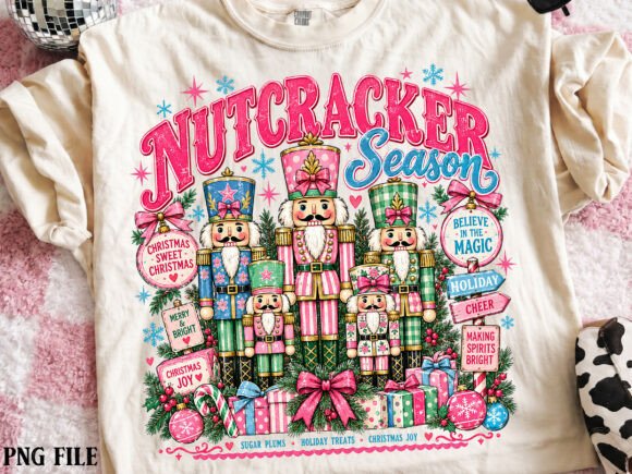 Preppy Nutcracker Christmas Sublimation