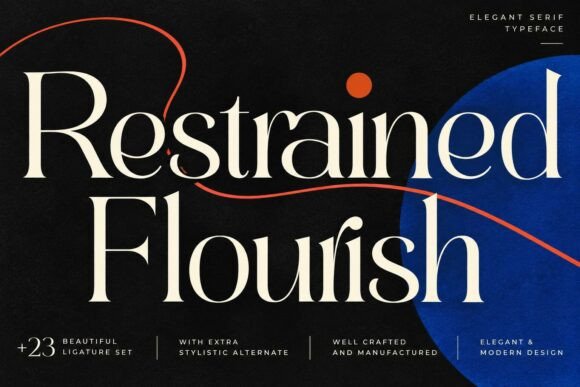 Restrained Flourish