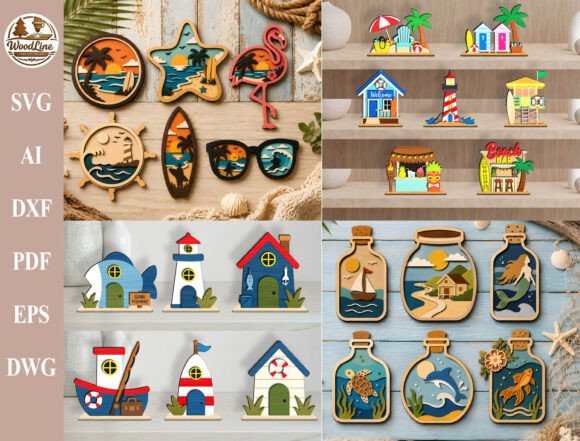 Summer Beach SVG Bundle