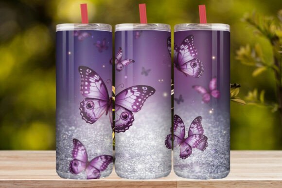 Butterfly Tumbler Wrap