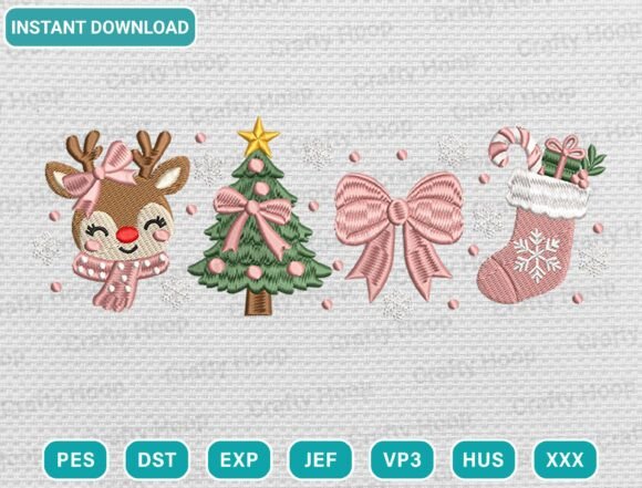 Christmas Embroidery Design