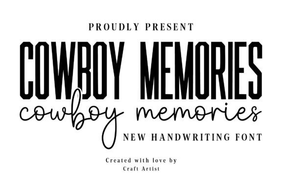 Cowboy Memories Fonts