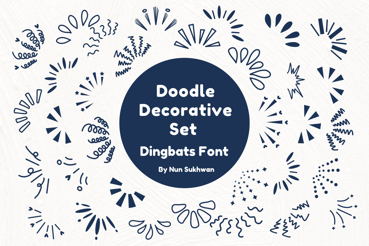 Doodle Decorative Set