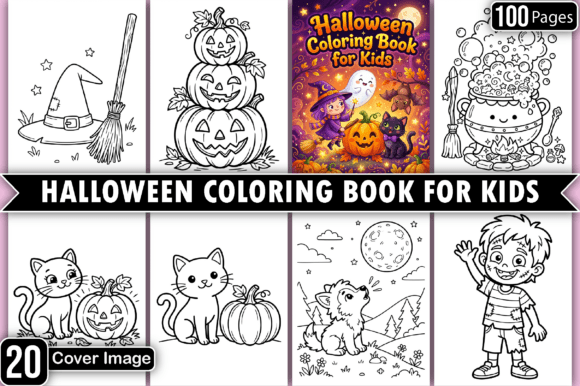 Halloween Coloring Pages for Kids