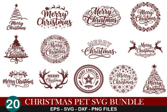 Merry Christmas SVG Bundle
