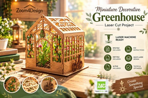 Mini Decor Greenhouse