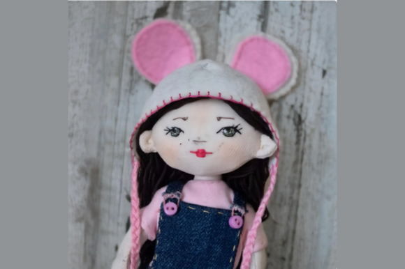 Mini Rag Doll Sewing Pattern