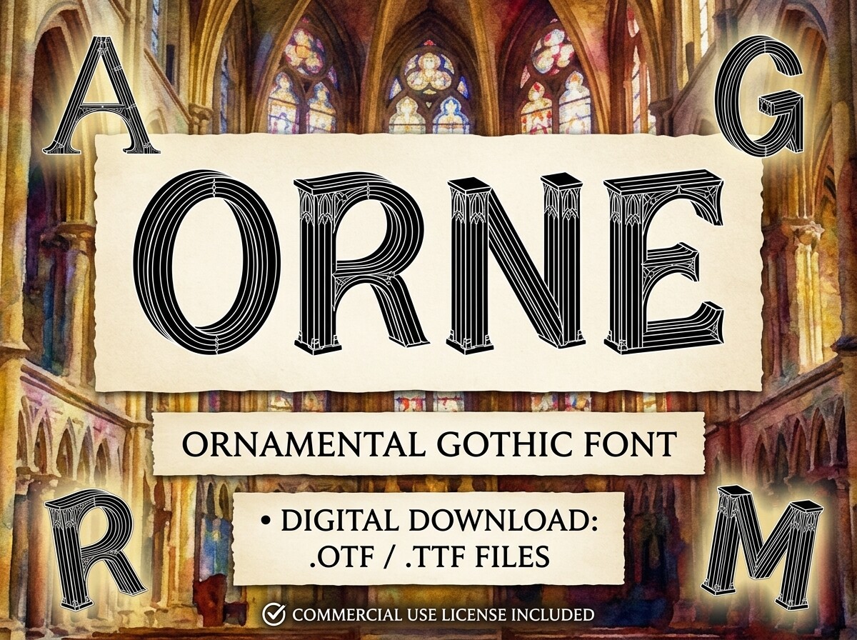Sign Script Fonts Orne Font by mail.skygroup · Creative Fabrica