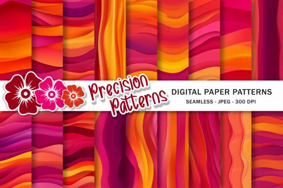 Summer Gradient Ombre Backgrounds