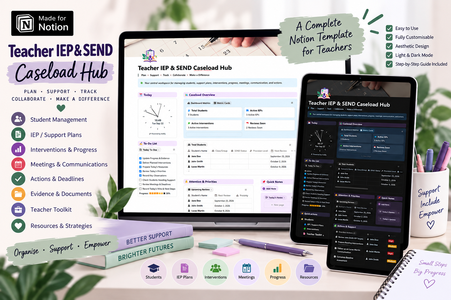 Teacher IEP & SEND Notion Template