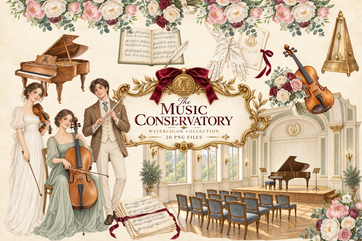 The Music Conservatory – Light Academia