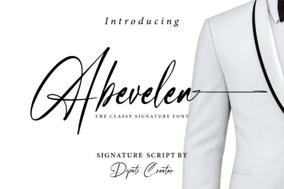Abevelen Font - Lettering Fonts