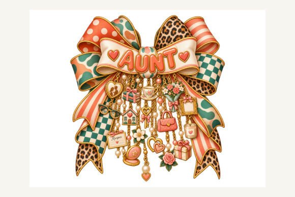 Aunt Charm Bow PNG