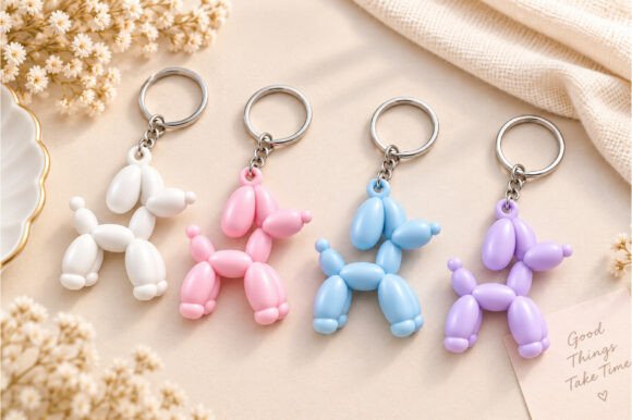 Valentine Hanging Charms STL Bundle – 10 Heart & Gift 3D Print Designs - Image 14