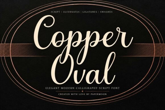 Copper Oval