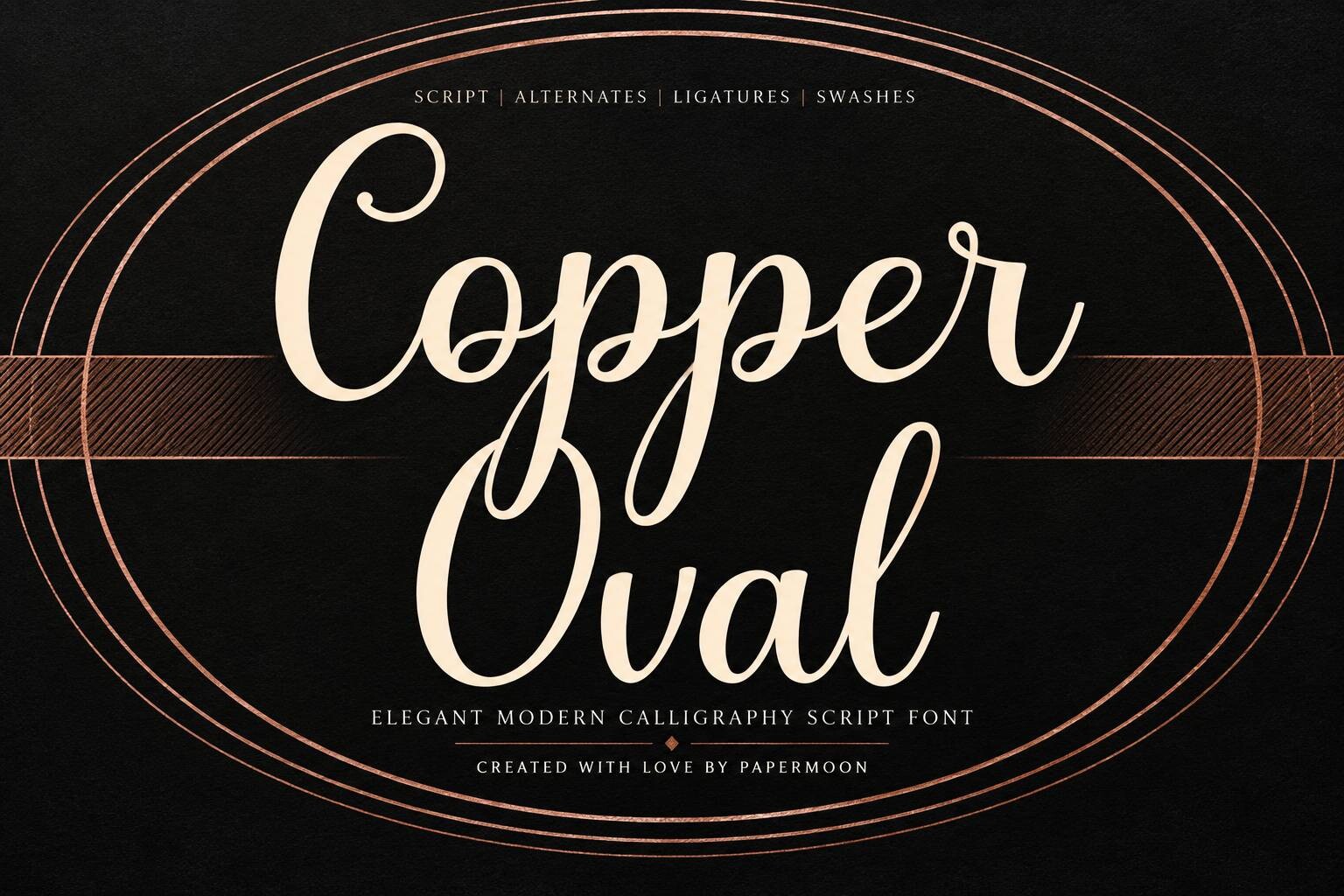 Copper Oval