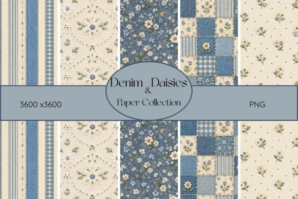Denim and Dasies Paper Collection II
