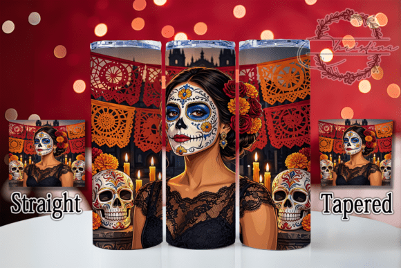 Dia De Los Muertos 20oz Tumbler