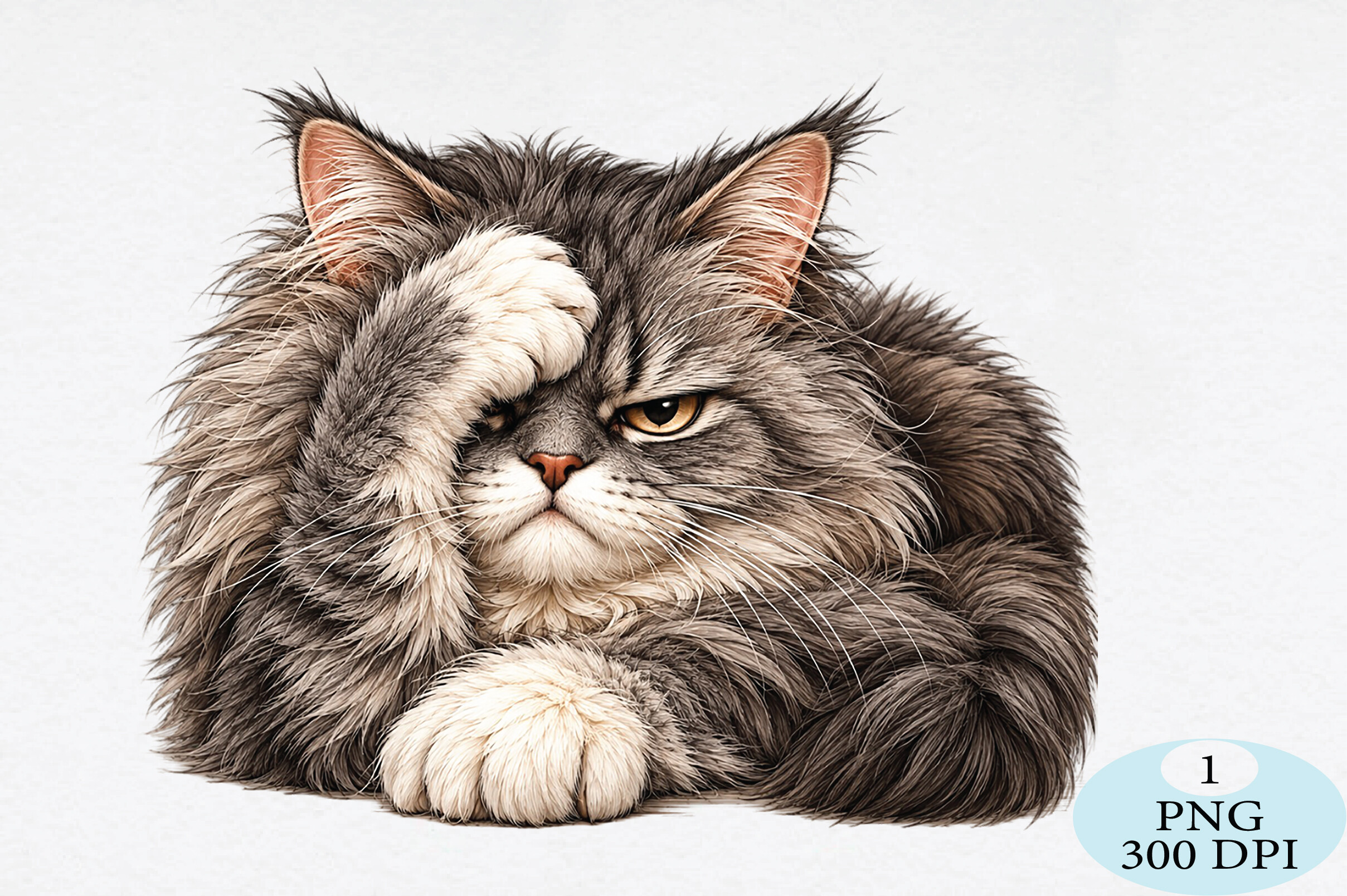 Grumpy Cat Facepalm PNG