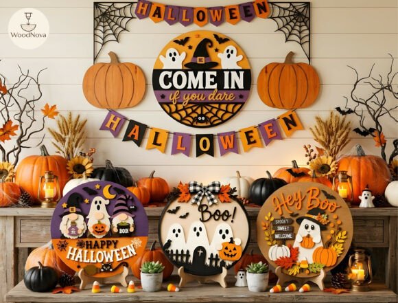 Halloween Shelf Sitter SVG Bundle