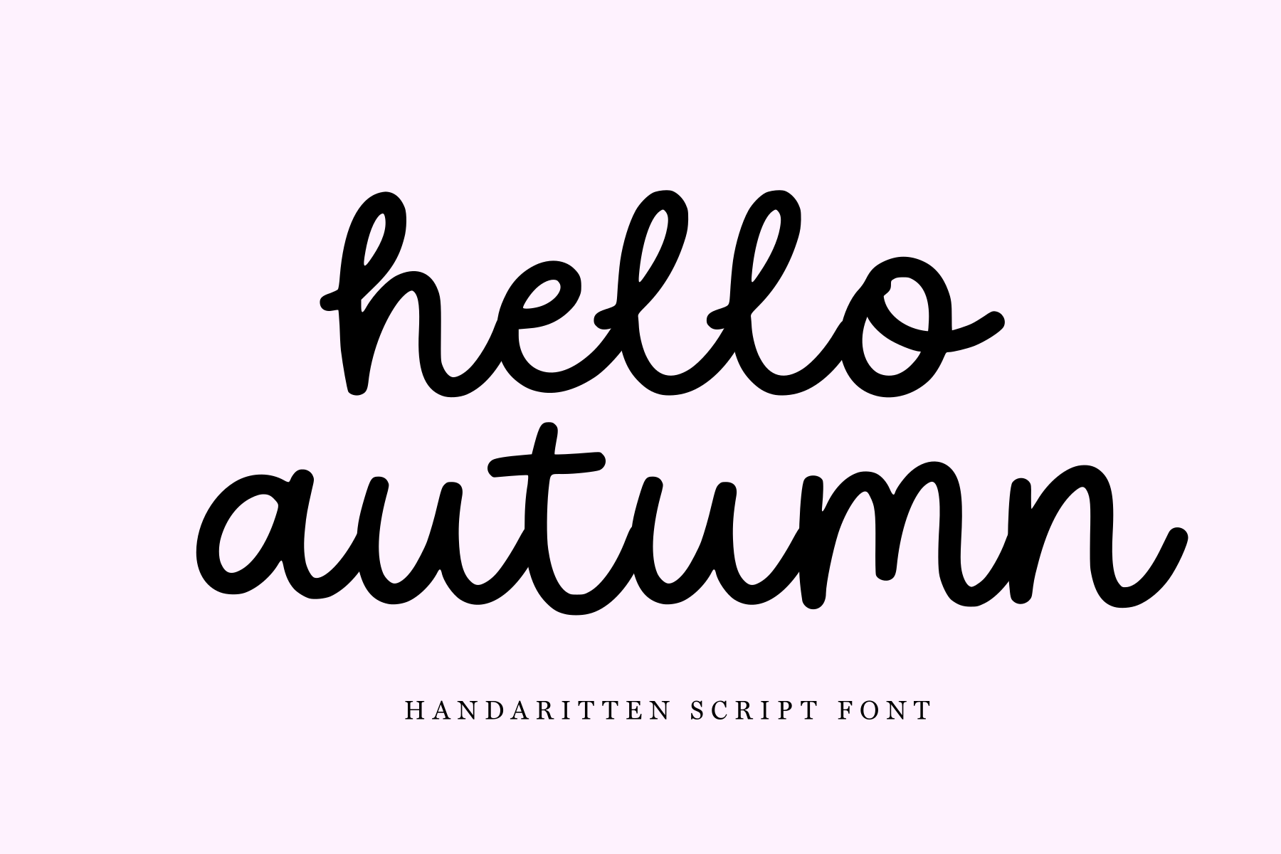 Hello Autumn