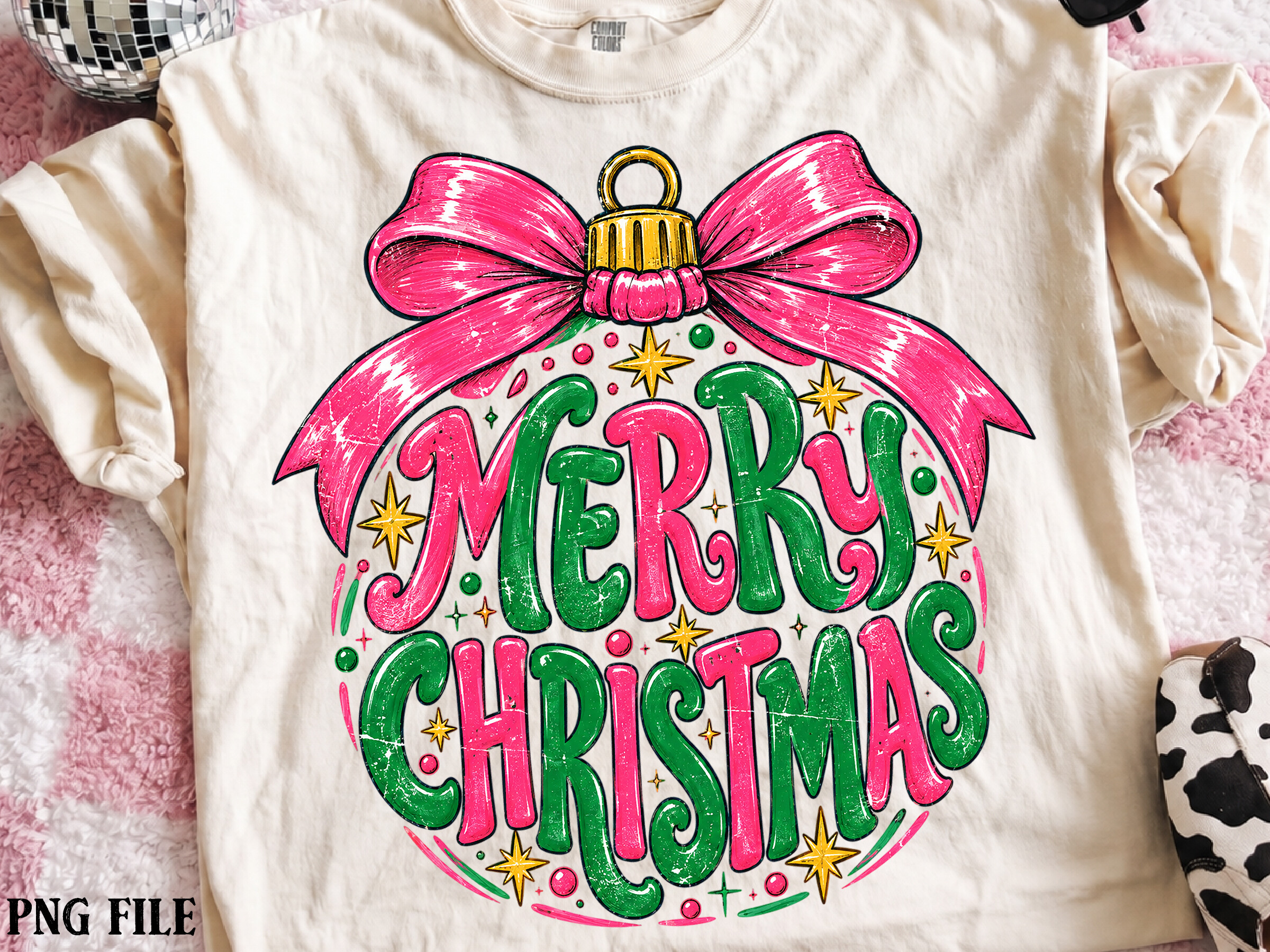 Merry Christmas Ornaments Png