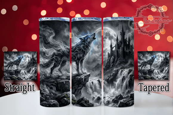 Mystic Ghost Wolf 20oz Tumbler