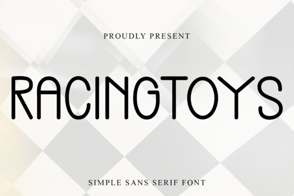 Racingtoys Polices Sans Sérif Police Par Inermedia STUDIO