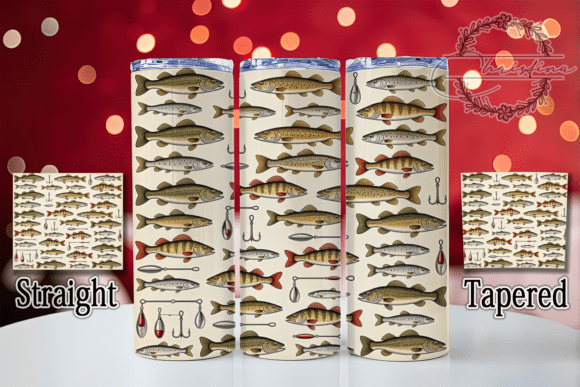 Vintage Fish Lures 20oz Tumbler