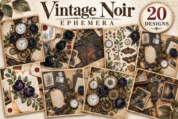 Vintage Noir Ephemera
