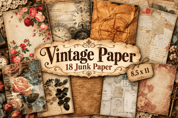 Vintage Paper Junk Journal