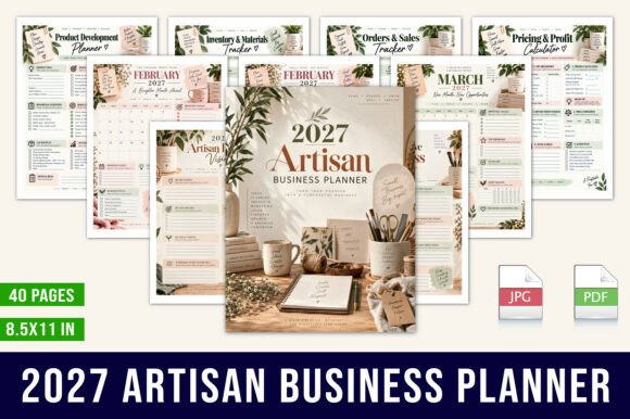 🌿 2027 Artisan Business Planner