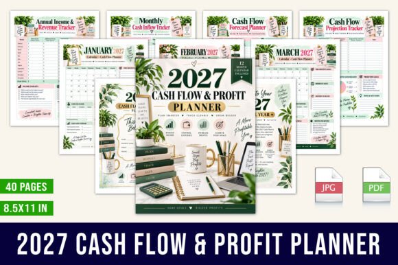 📊 2027 Cash Flow & Profit Planner