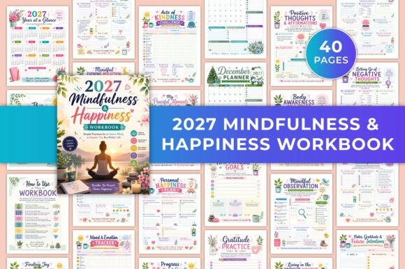 2027 Mindfulness & Happiness Workbook