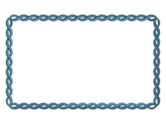 Braided Chain Table Linen Embroidery