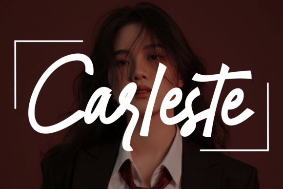 Carleste Font - Lettering Fonts Design