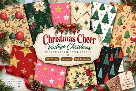 Christmas Cheer Vintage Christmas