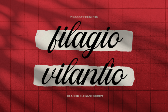 Filagio Vilantio Fonts