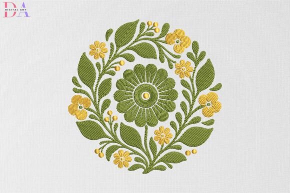 Floral Circle Mandala